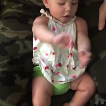 Baby girl has a lot to say