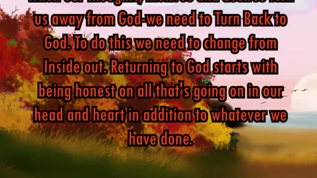 Daily Message from Rev. Ernie, October 24 2022