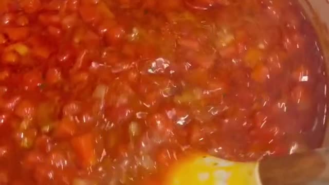 29_The aggressive dollop at the end 😂😂….Lasagna but make it soup! 🍅🍜 #national pasta day