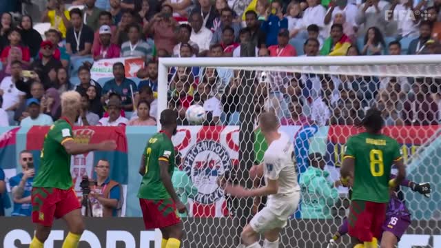 SIX GOAL THRILLER! Cameroon v Serbia FIFA World Cup Qatar 2022