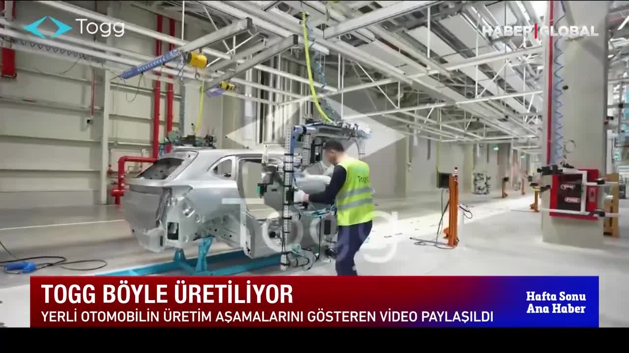 Türkiye'nin Gururu TOGG Böyle Üreliyor! Göğüs Kabartan Görüntüler