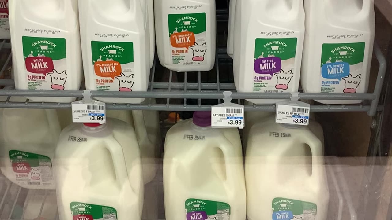Tell Me Which Three Types Of Milk Would You Use From This Diary Case?