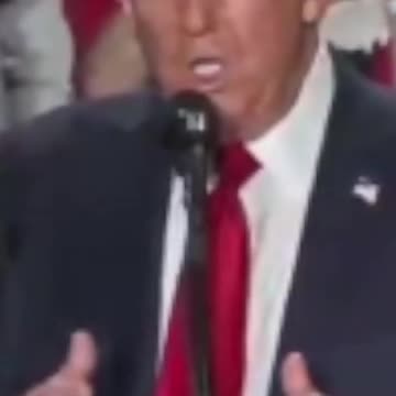 Trump Blames Biden for Small Rally Crowd