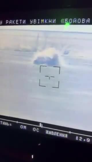 Russian Infantry Group Hit by Kornet ATGM