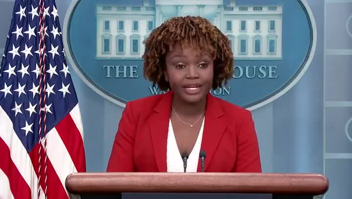 Jean-Pierre Further Divides Nation While Ranting About "Mega MAGA Republicans"