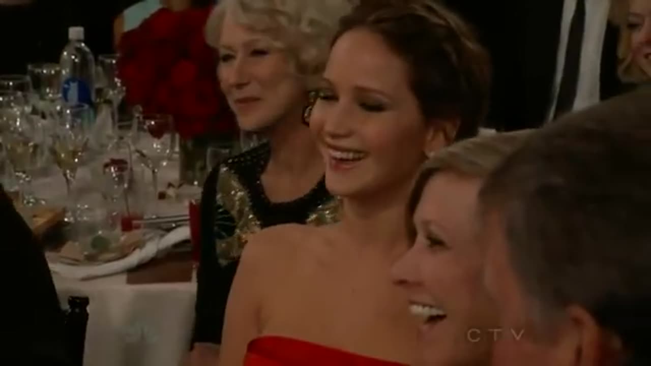 The last funny awards show bit.