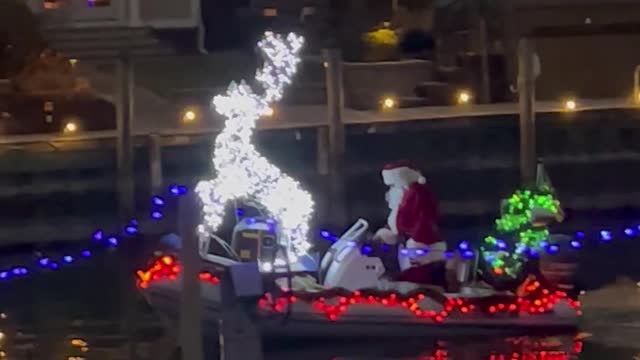 Santa's Sleigh is a Speedboat