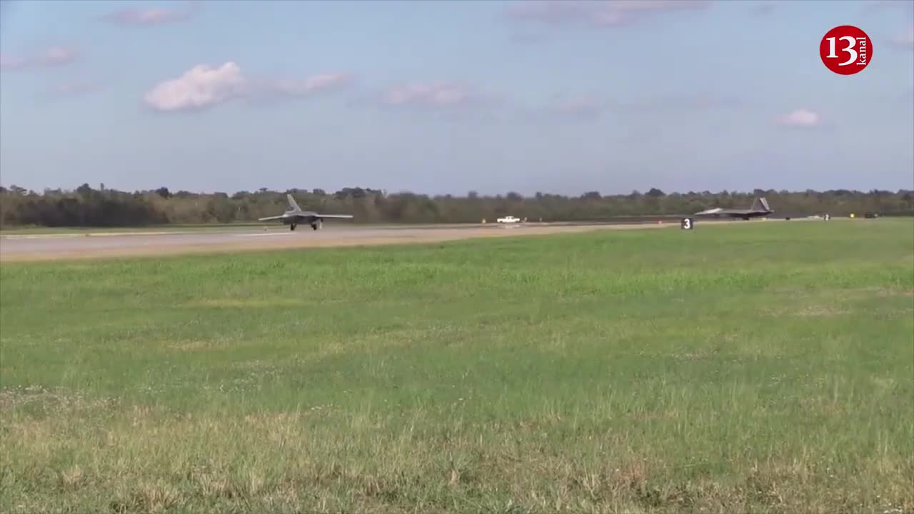 US deploys F-22 fighters to Middle East due to Russia's provocations(720p)