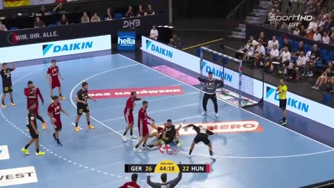 Germany vs Hungary handball friendly match 2024