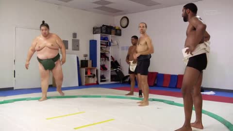 Fighting the Heaviest Sumo in History _ JASPER & ERROL'S FIRST TIME