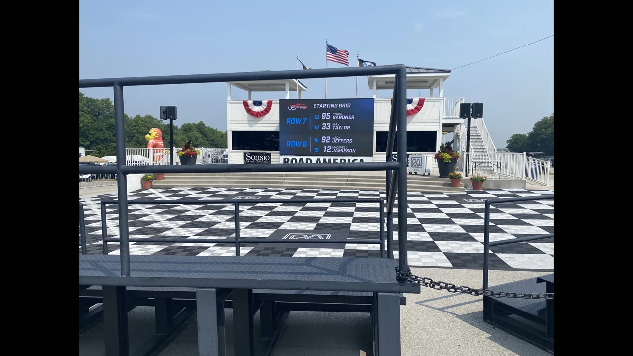 At the Indy Race June 2023 Road America