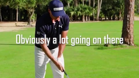 Rickie Fowler teaches flop shot #golf #flop #shot #rickie #fowler #professional #green #fairway #hit