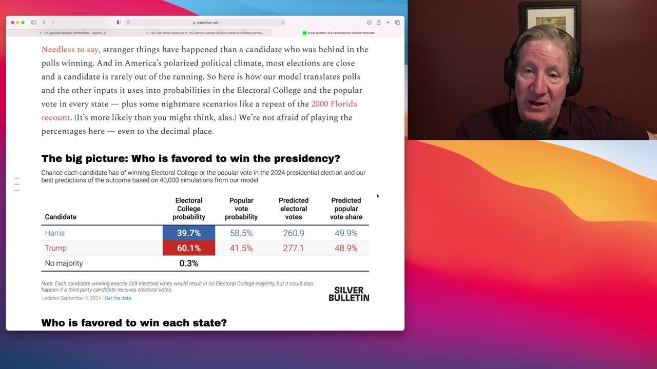 Debunking Merrick Garland’s Latest Russia Indictment (Kamala’s cratering).