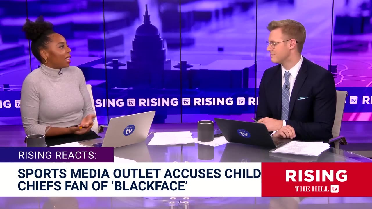 BLACKFACE?! Child ATTACKED Online ForKansas City Chiefs Black and Red Face Paintat NFL Game