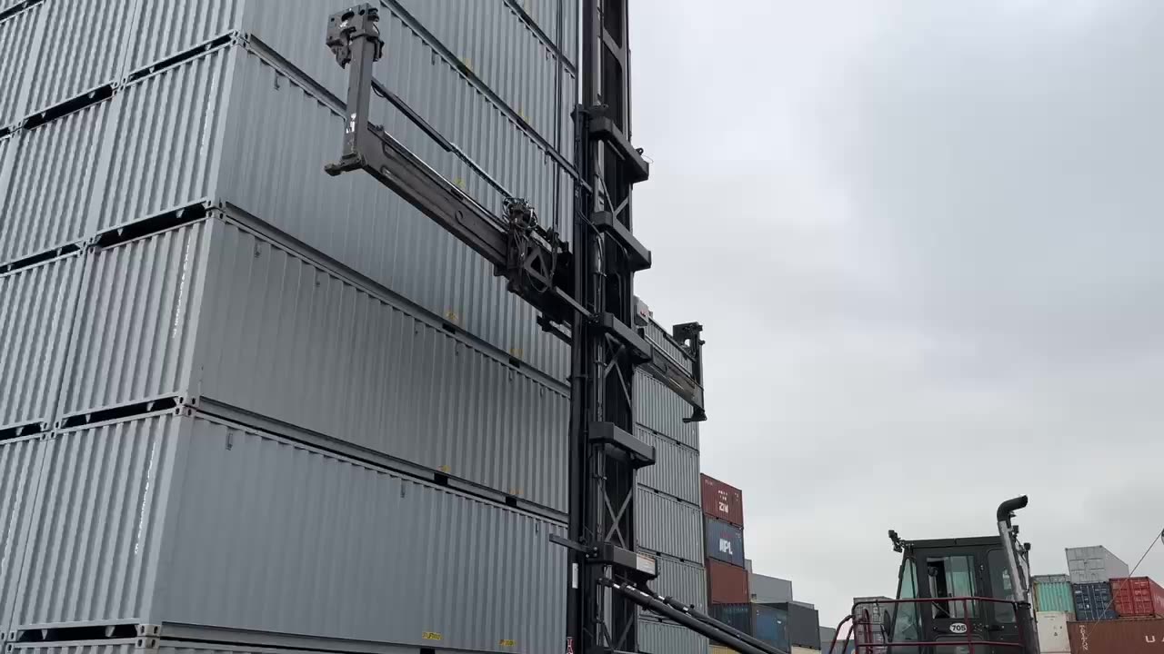 Moving shipping containers