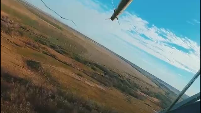 Ukrainian Helicopters Destroy Russian Military Positions