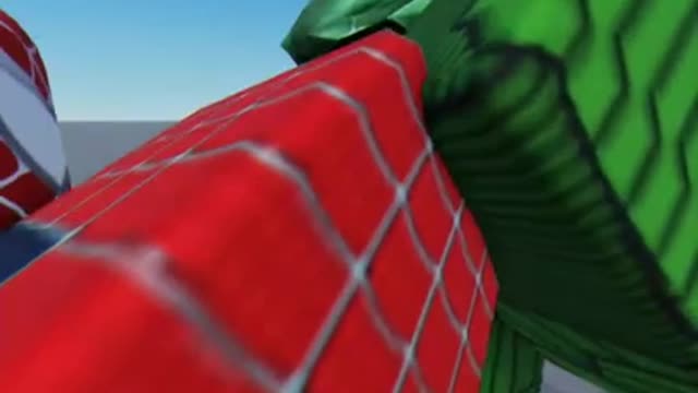 Green Goblin v. SPIDERMAN in ROBLOX