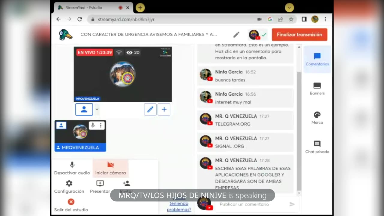 Vamos a Casa Emergencia. 20/11/23