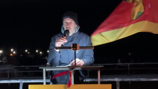 Wolgast - Stefan - Eröffnung und Redebeitrag 08-11-2022