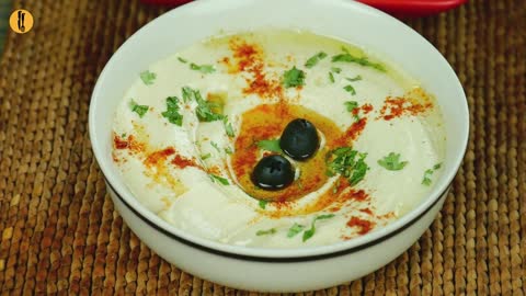 Quick and easy Hummus Recipe in Urdu and English By Food Fusion