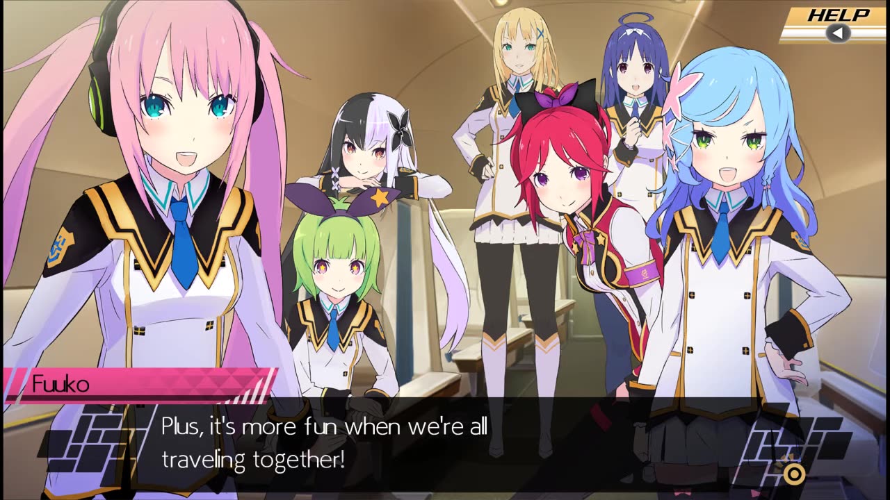 harem ending Conception II: Children of the Seven Stars
