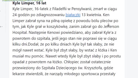 Dane EuroMOMO Wzrost śmiertelności dzieci o 63060% od czasu wprowadzenia szczepionki C-19 w Europie