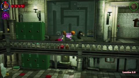 LEGO Harry Potter Years 1-4 (PS4) (56) Bathroom, Divination, & Fountain Courtyard Free Roam