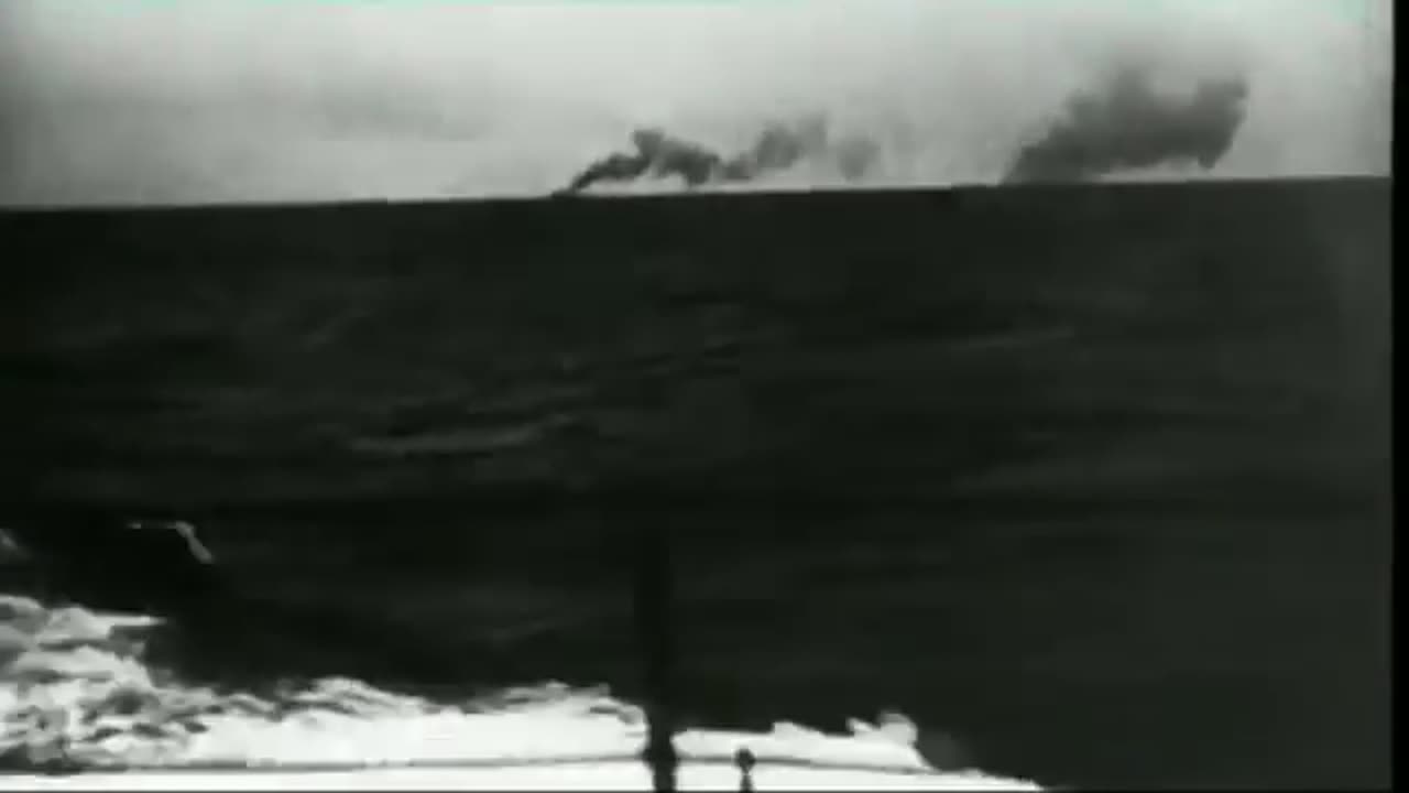 Battle of the Denmark Straits (with added sound effects)