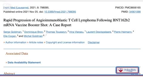 Cancer Exploding In The Boosted, Dr Jane Ruby