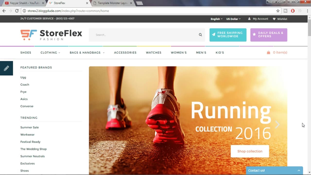 StoreFlex Multipurpose OpenCart Template - TemplateMonster Review