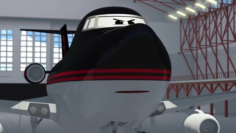 Airplane cartoon for kids - The Airport Diary - Illi's awesome change! (cartoon 69)