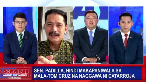 Sen. Padilla, hindi makapaniwala sa mala-Tom Cruz na naggawa ni Catarroja