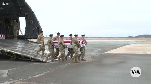 Biden Attends Return of Three US Soldiers Killed in Jordan | short news.