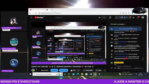 Canal Evidências - mP74pvvcw-4 - SUPER LIVE CORUJÃO 🌇🌒🌑 DESMASCARANDO A SATANÁSA 👺 AO VIVO 🎬