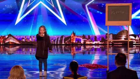 8 YO Girl Issy SHOCKS Everyone With Her Magic | Audition 2 | Britain's Got Talent 2017