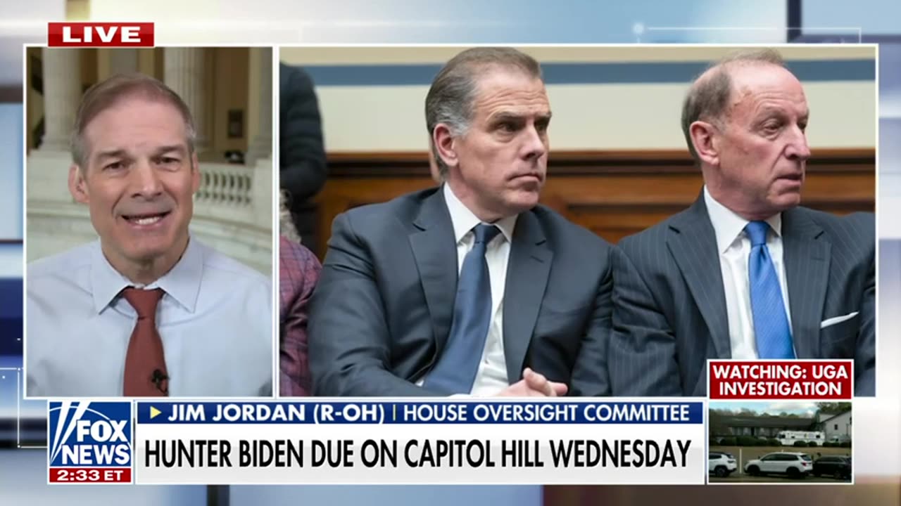 Fox News - Jim Jordan Jim Biden revealed how the ‘Biden brand’ operated