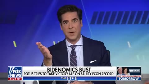 ‘The Five’_ Biden puts a spin on his economic record