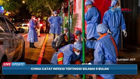 Lakukan Lockdown Ketat, China Malah Laporkan Lonjakan Tertinggi Kasus Covid-19