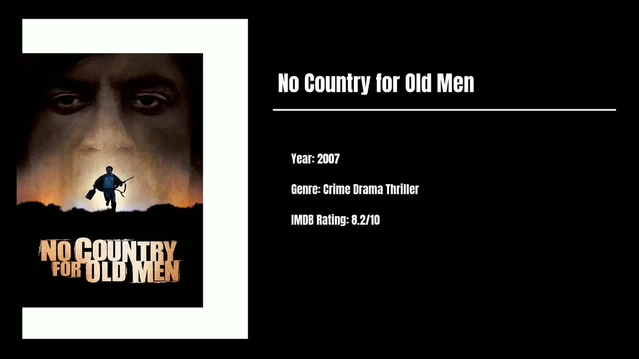 Best Movies To Watch #97 - No Country for Old Men