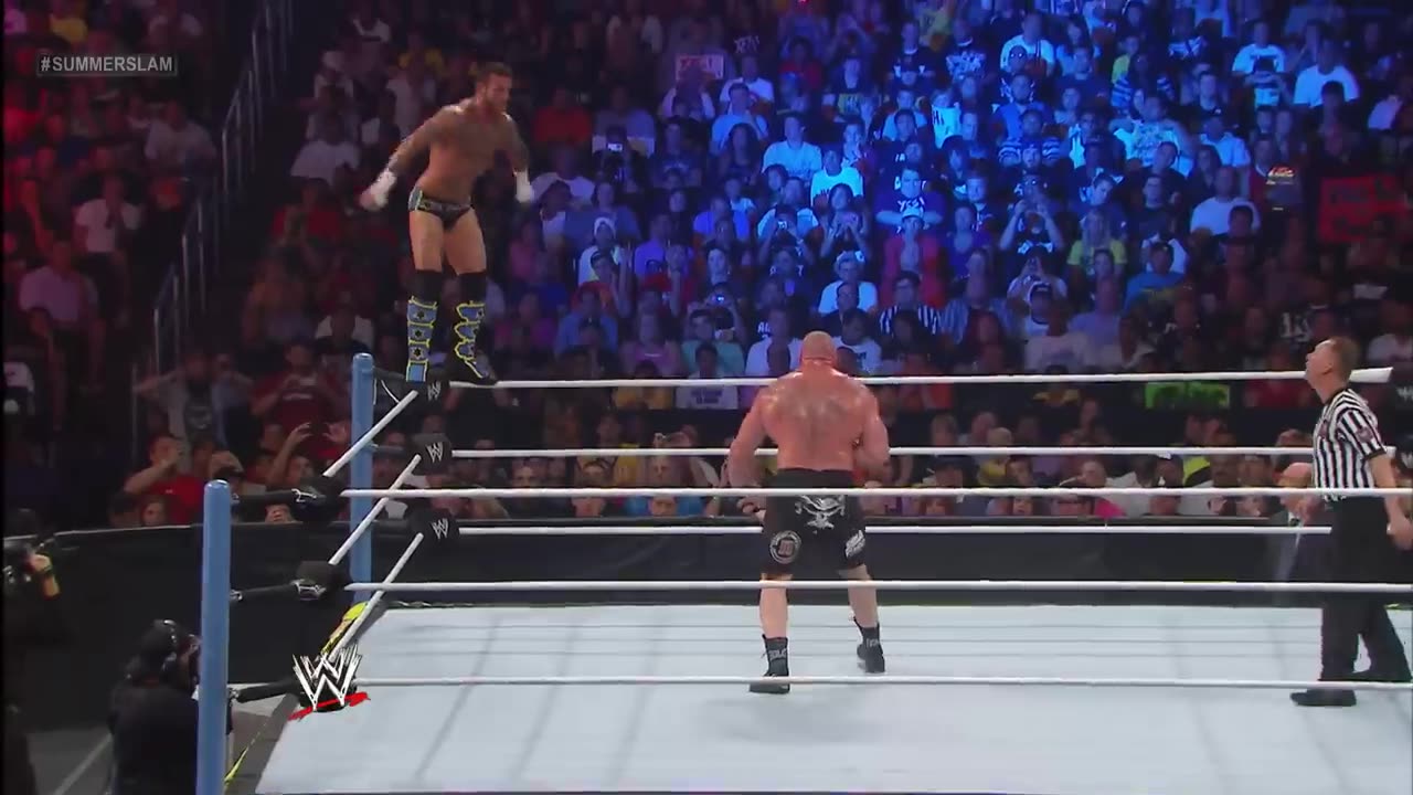 FULL MATCH — CM Punk vs. Brock Lesnar - No Disqualification Match: SummerSlam 2013