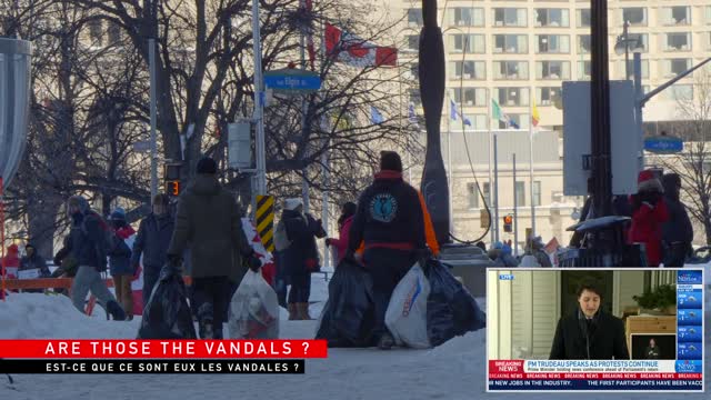 OTTAWA FREEDOM CONVOY - Are protesters honest and respectful citizens or not ? Justin Trudeau say...