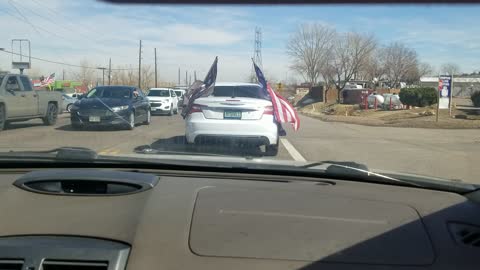 People's Convoy Truckers in Denver pt 1