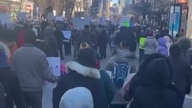 Liberal Boston was out rallying against Covid tyranny. ππΊπΈ