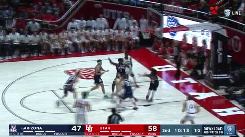 No. 4 Arizona vs. Utah | Game Highlights | College Men's Basketball | 2022-23 Season