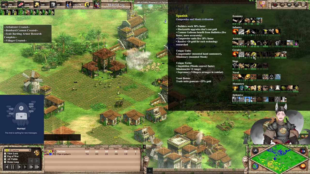 Live Casting Replays || Age of Empires 2: Definitive Edition
