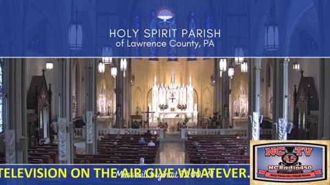 NCTV45 CATHOLIC MASS HOLY SPIRIT PARISH (ST MARY'S) 12:00 PM WEDNESDAY APRIL 17 2024