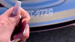 Mercedes-Benz CLA 250 Sport Custom Rego Keytag (Premium Style 1) showcase! 🔗🤩