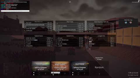 Salhan [127 vs 127] Infantry Conquest MK 20 Gameplay