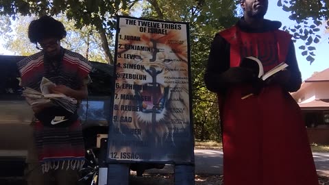 2/4 GR HEBREW ISREALITES STREET PREACHING (09/21/24) 📜🦁🐑📖🎺👂🦁📜