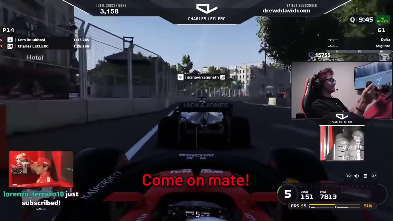 Charles Leclerc BEING FUNNY for 15 MINUTES